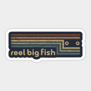 Reel Big Fish Cassette Stripes Sticker